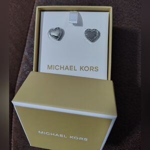 Michael Kors Heart Earrings